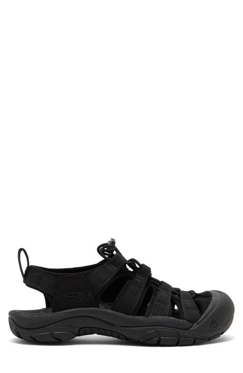 Keen Newport H2 W-triple In Triple Black