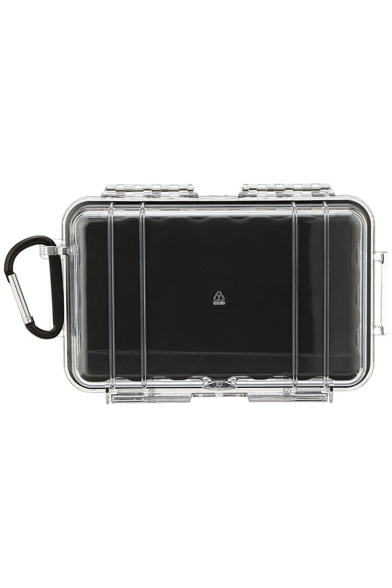1040 Micro Case  for iPhone, Cell Phone, GoPro, Camera, and More, Alternate, color, Black/Clear