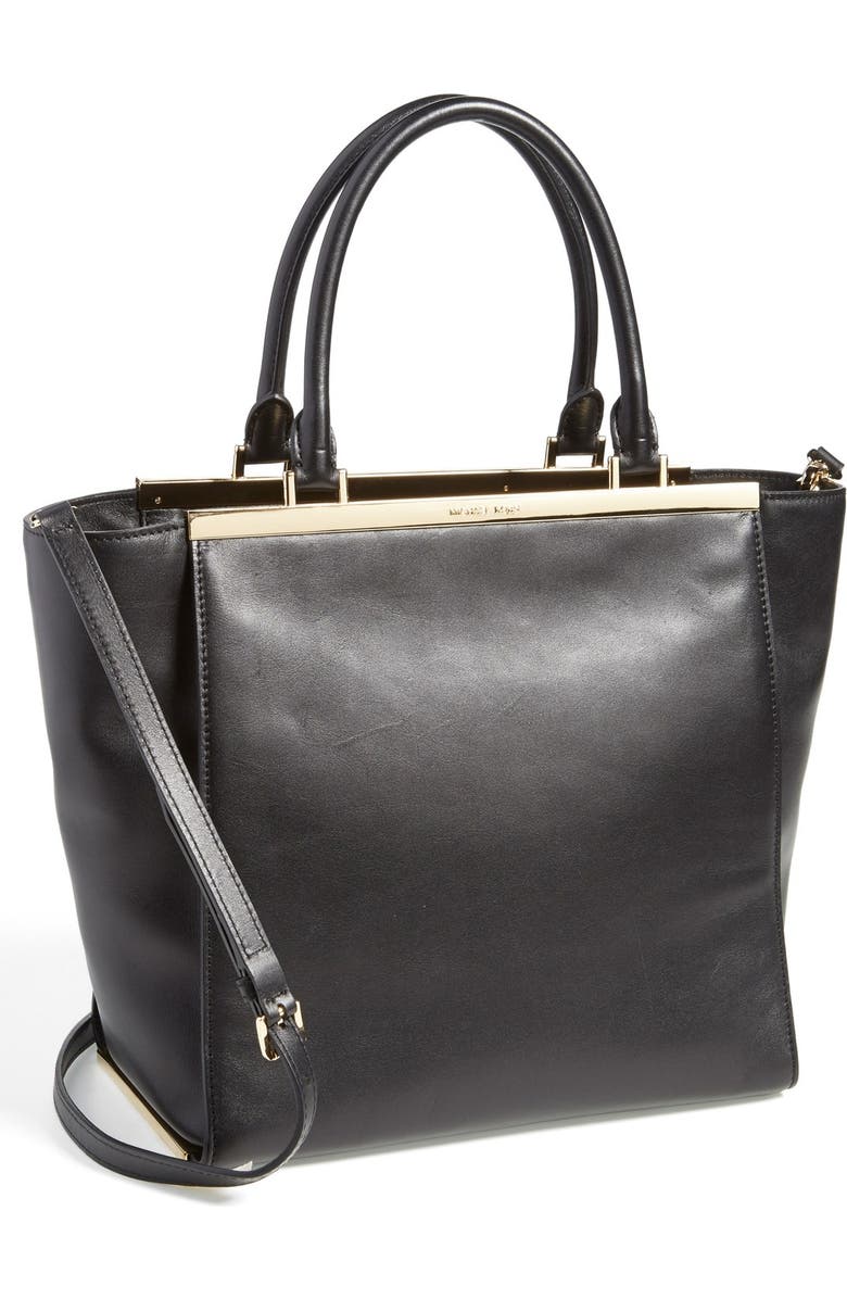 MICHAEL Michael Kors 'Large Lana' Leather Tote, Main, color,