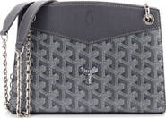 Pre-Owned Goyard Structured Rouette Chain Shoulder Bag Coated Canvas Mini
