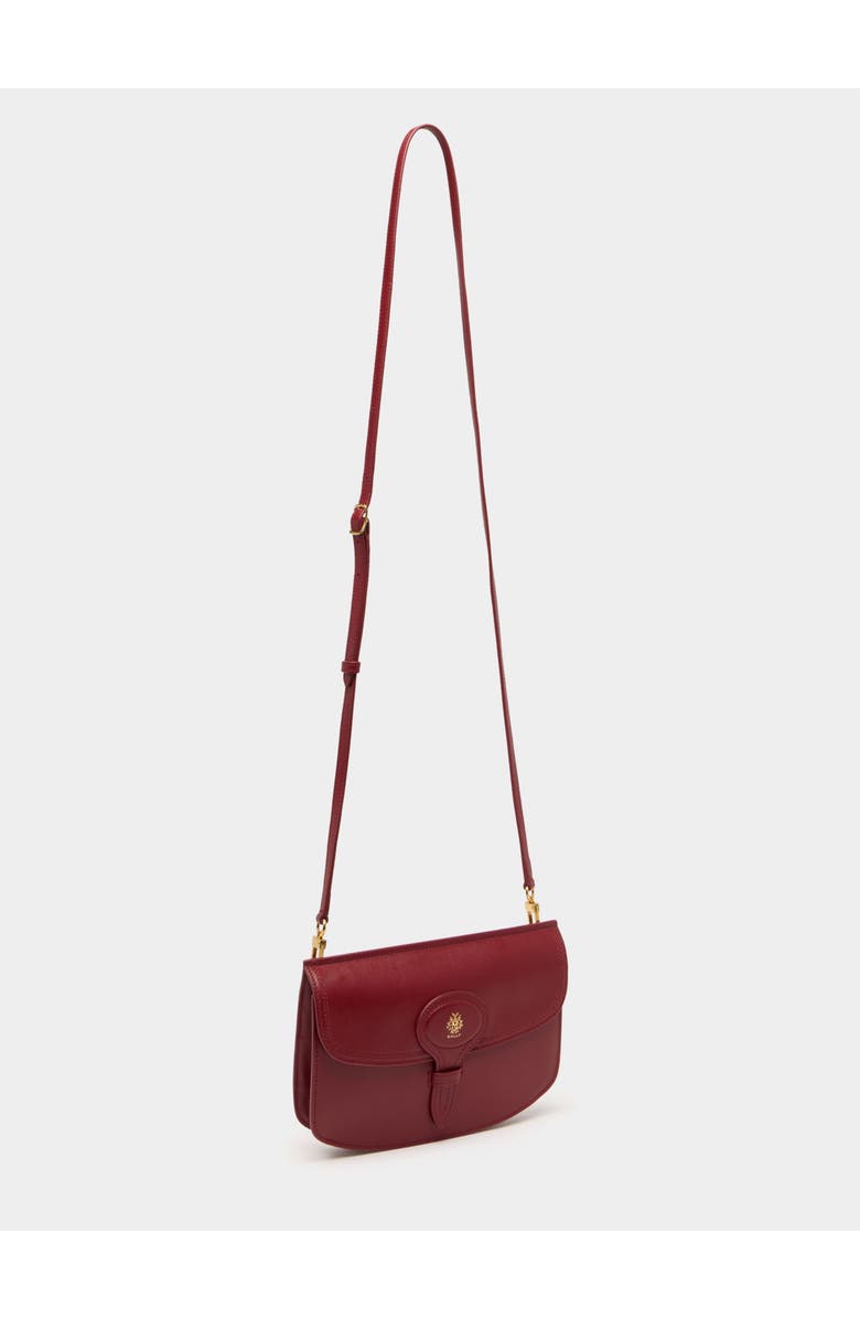 Bally Beckett Minibag in Leather, Alternate, color, Red