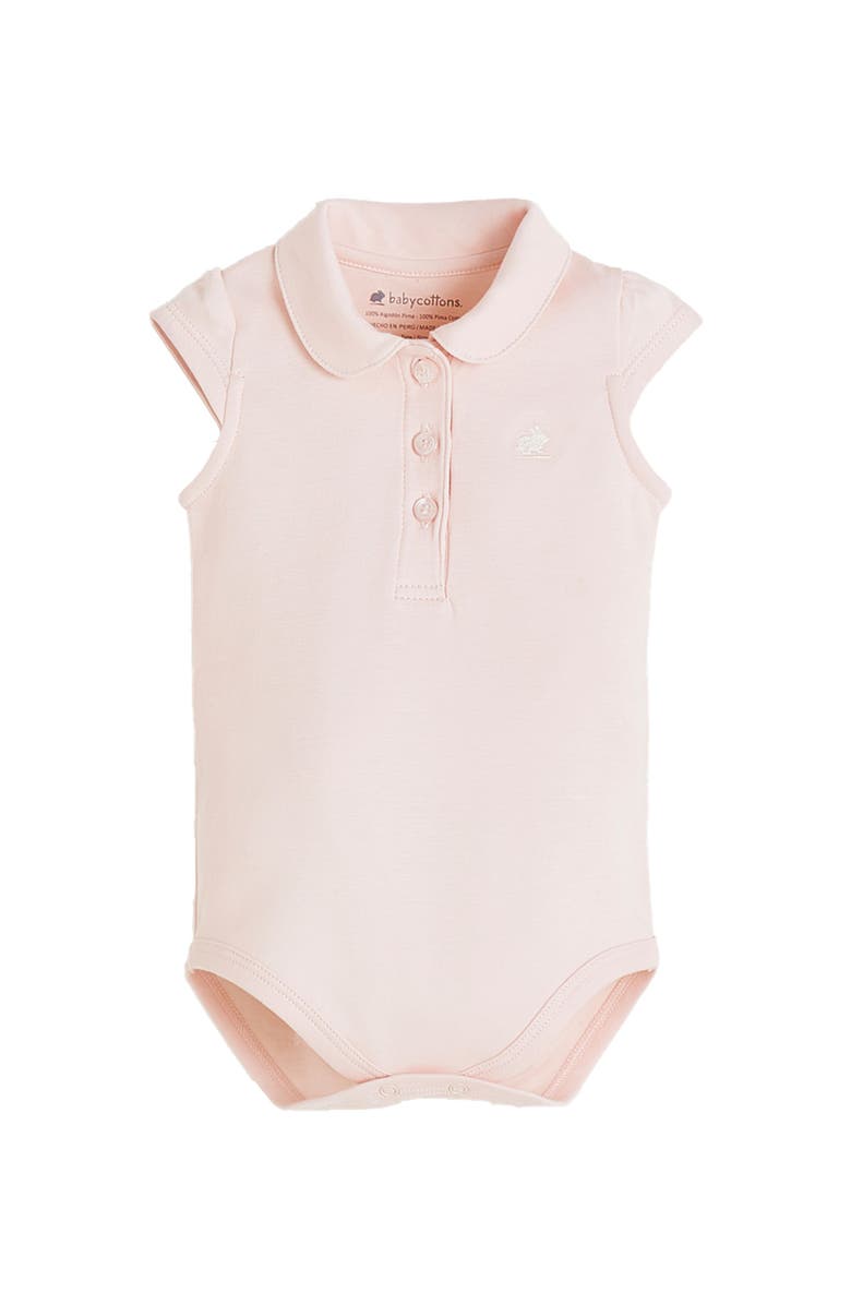 Babycottons Pima Colors Bodysuit for Infant, Main, color, Pink