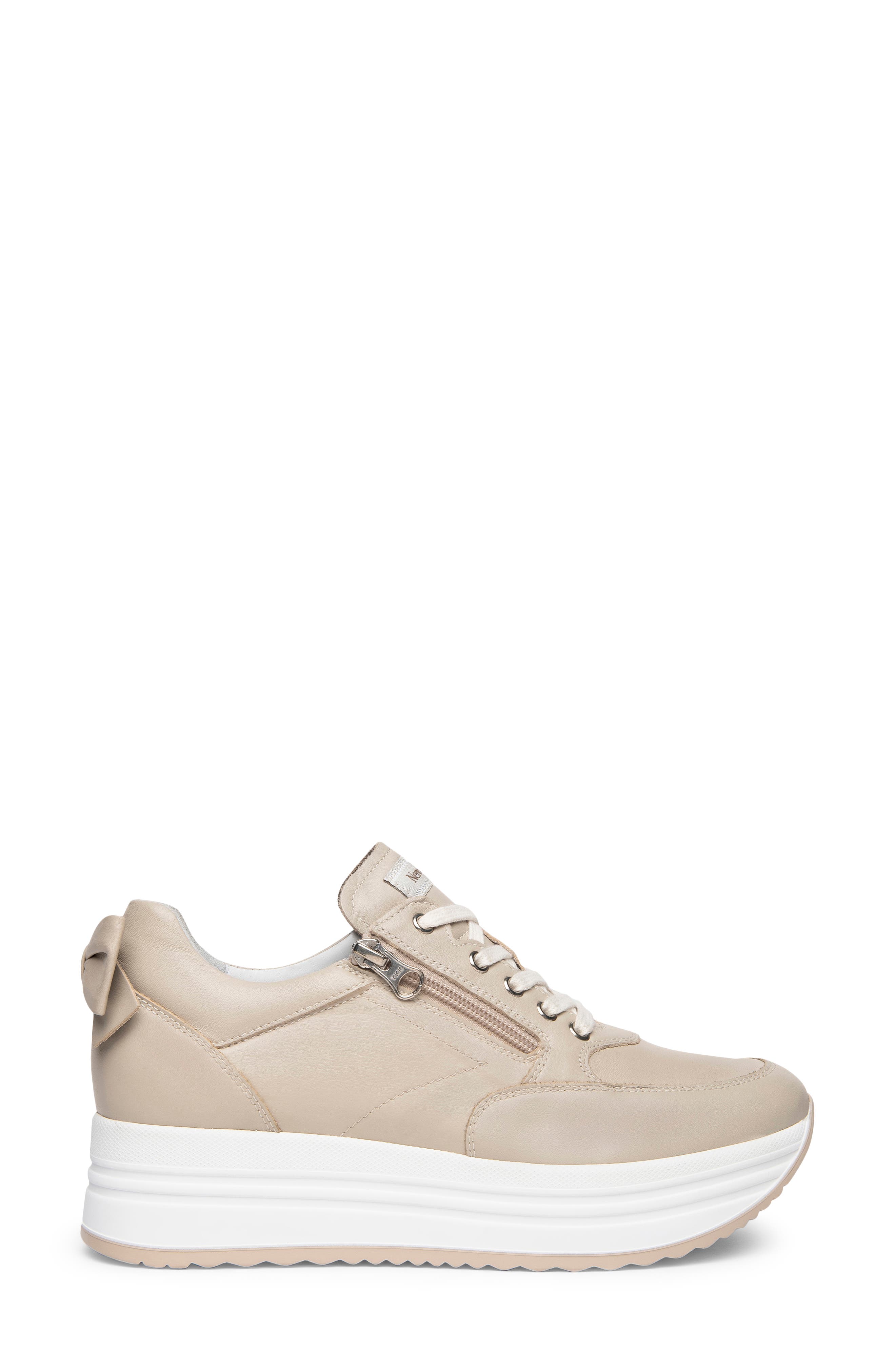 NeroGiardini Bow Platform Sneaker, Alternate, color, 