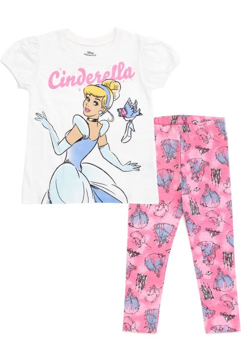 Princess 2-Piece T-Shirt and Leggings Set