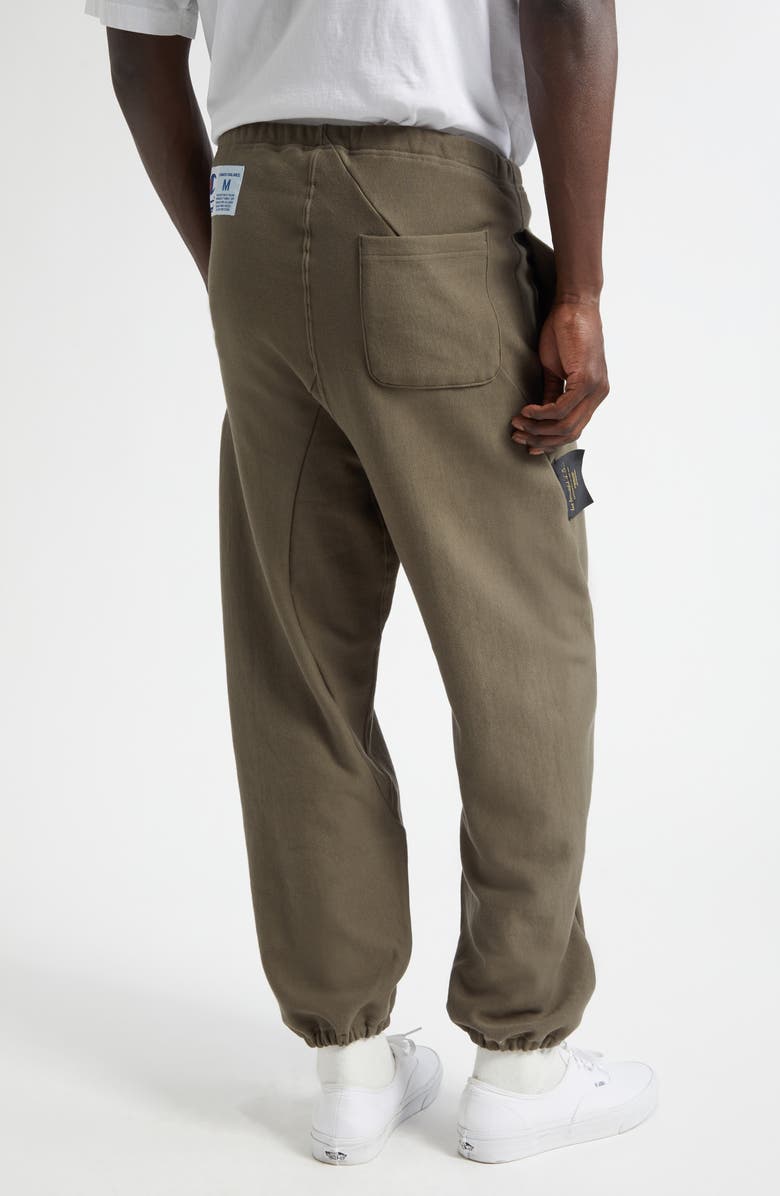 Undercover x Champion Cotton Fleece Joggers, Alternate, color, Khaki Gray