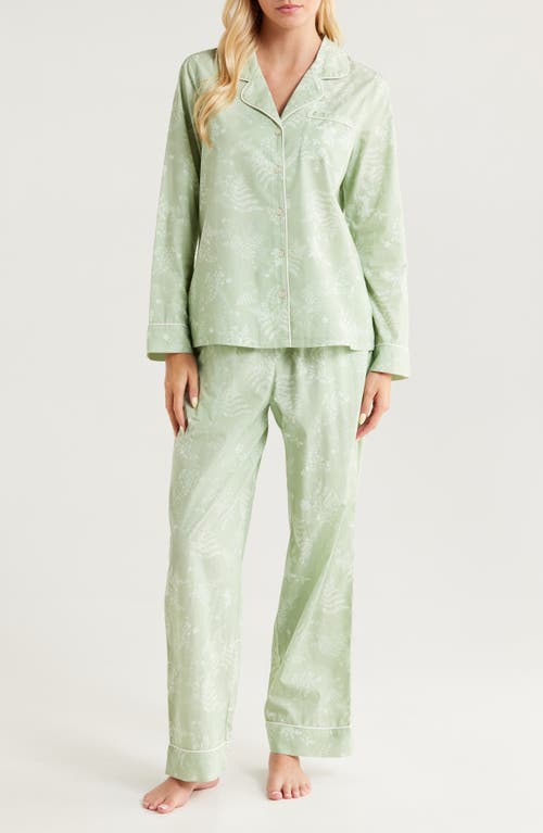 Nordstrom Cotton Pajamas In Green