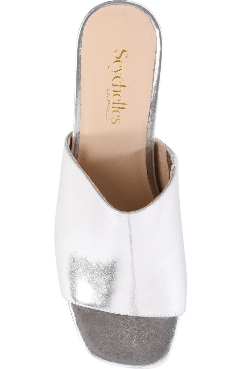 Seychelles Pepper Slide Sandal, Alternate, color, Silver