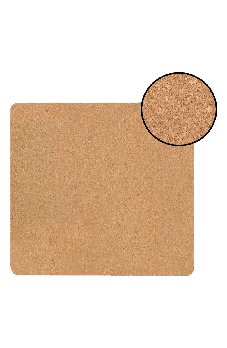 DAINTY HOME Marble Print Set of 6 Placemats, Alternate, color, Smokey Gold