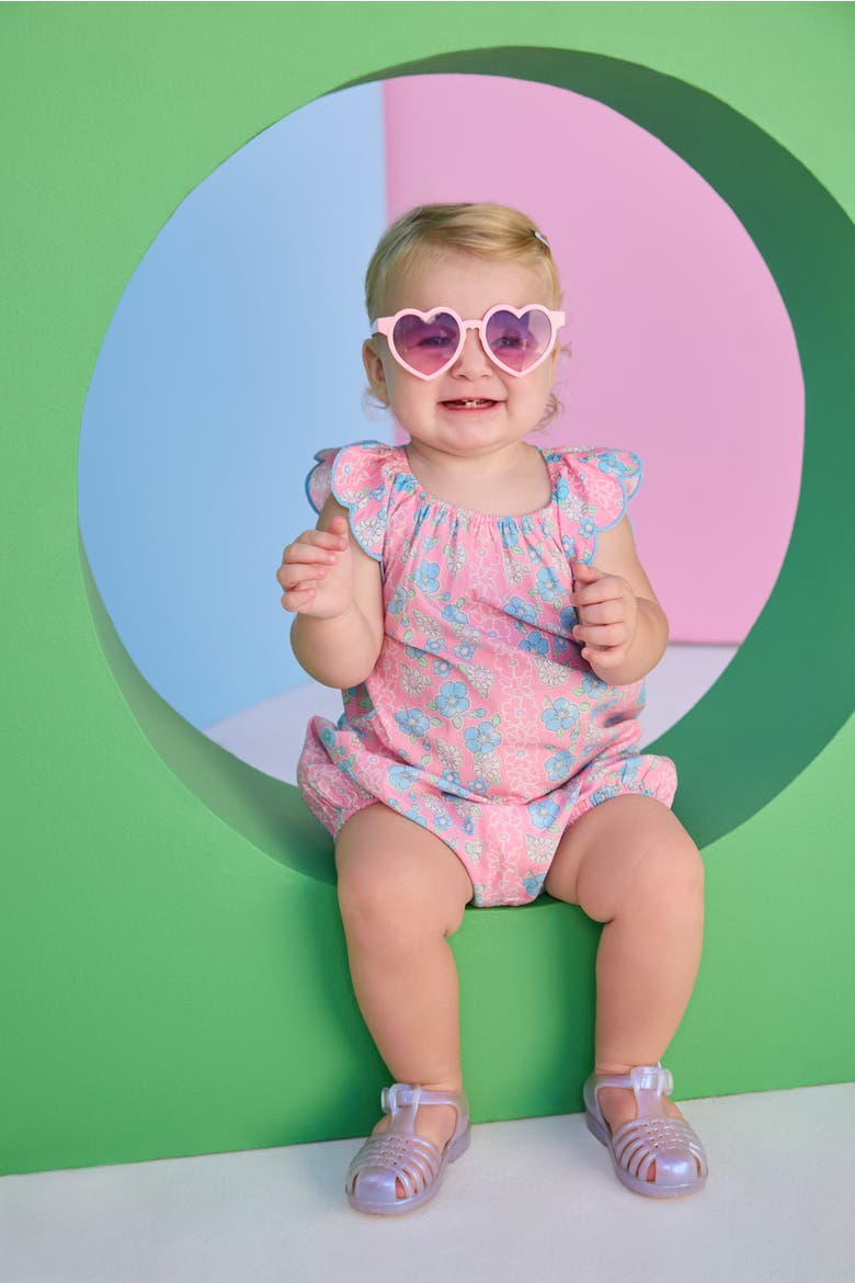 Kids' Scallop Amalfi Bubble, Alternate, color, Spring Marguerite Floral