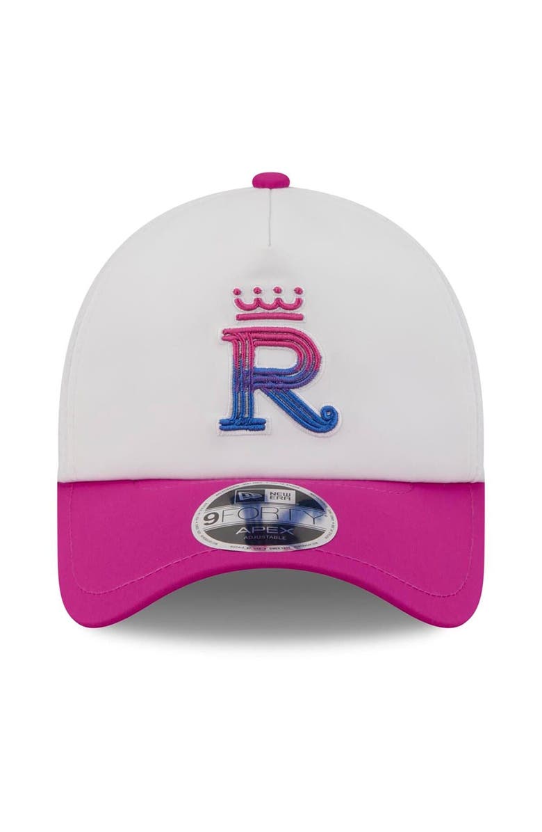 New Era Men's New Era White/Purple Kansas City Royals 2026 City Connect Apex 9FORTY Adjustable Hat, Alternate, color, White