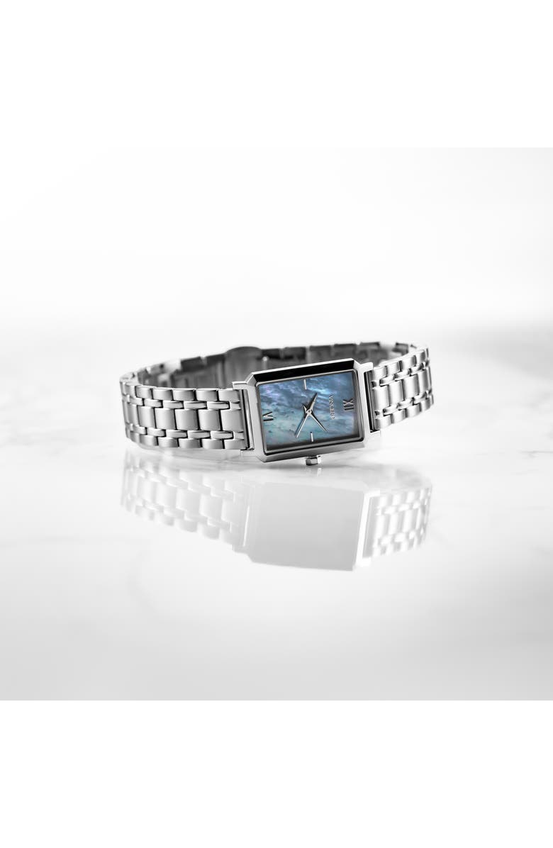 Vincero Ava Bracelet Watch, 20mm x 14mm, Alternate, color, Silver/ Pearl