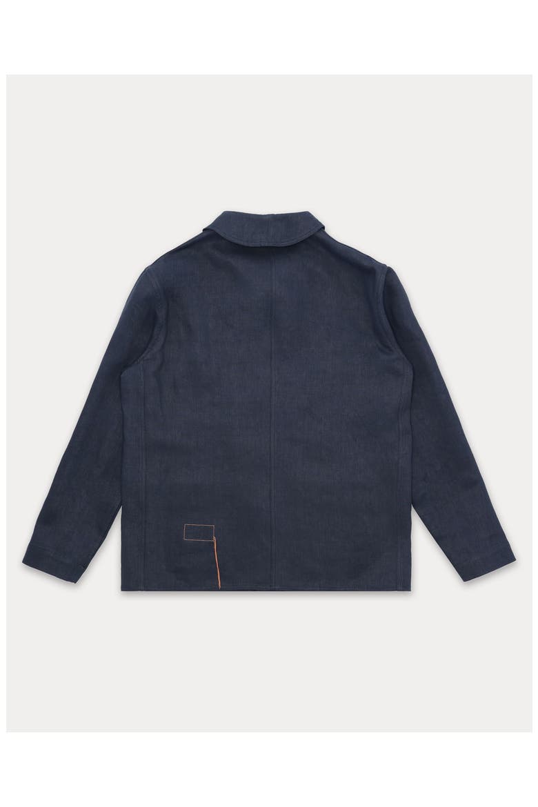 Boulevard Linen Jacket, Alternate, color, Blue
