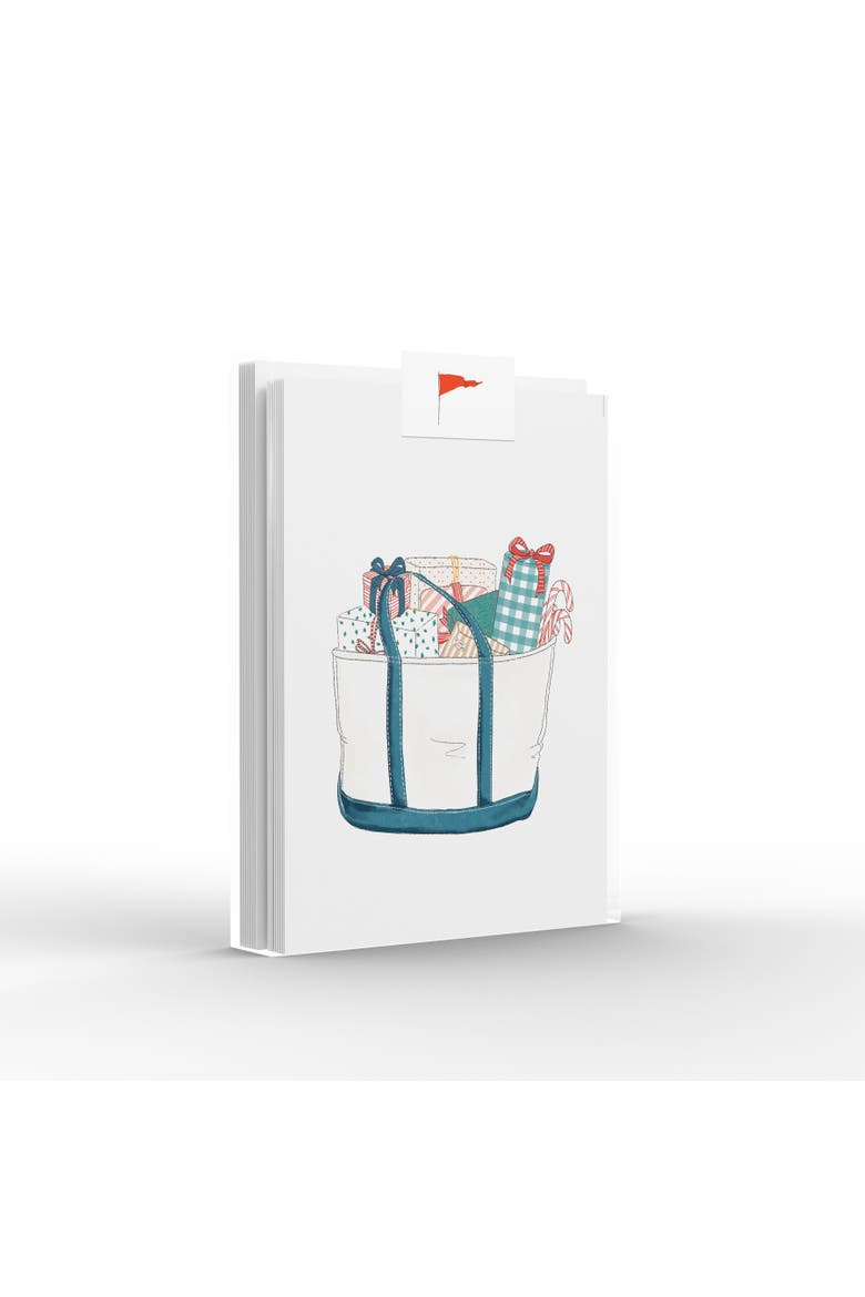 Tote with Presents Greeting Card Pack Set, Main, color, Multi-Pack