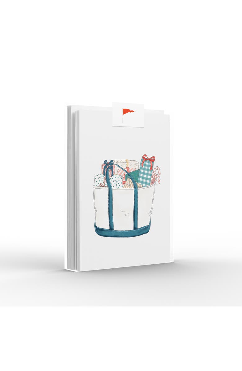Ramus & Co Tote with Presents Greeting Card Pack Set, Main, color, Multi-Pack