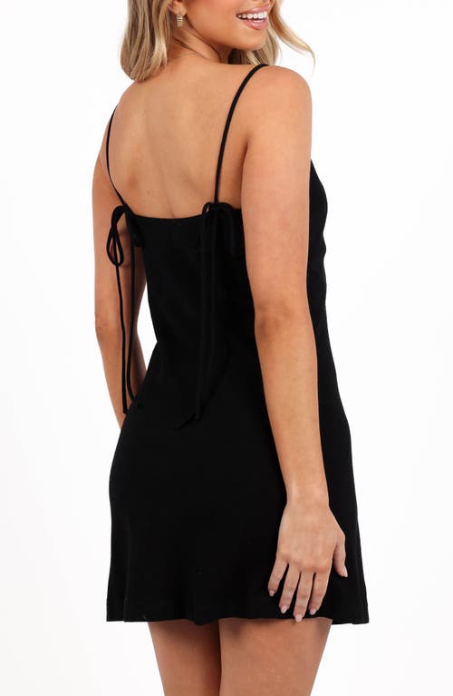 Petal And Pup Petal & Pup Sawyer Minidress In Black