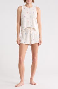 Honeydew Dream Seeker Jersey Tank & Shorts Pajamas