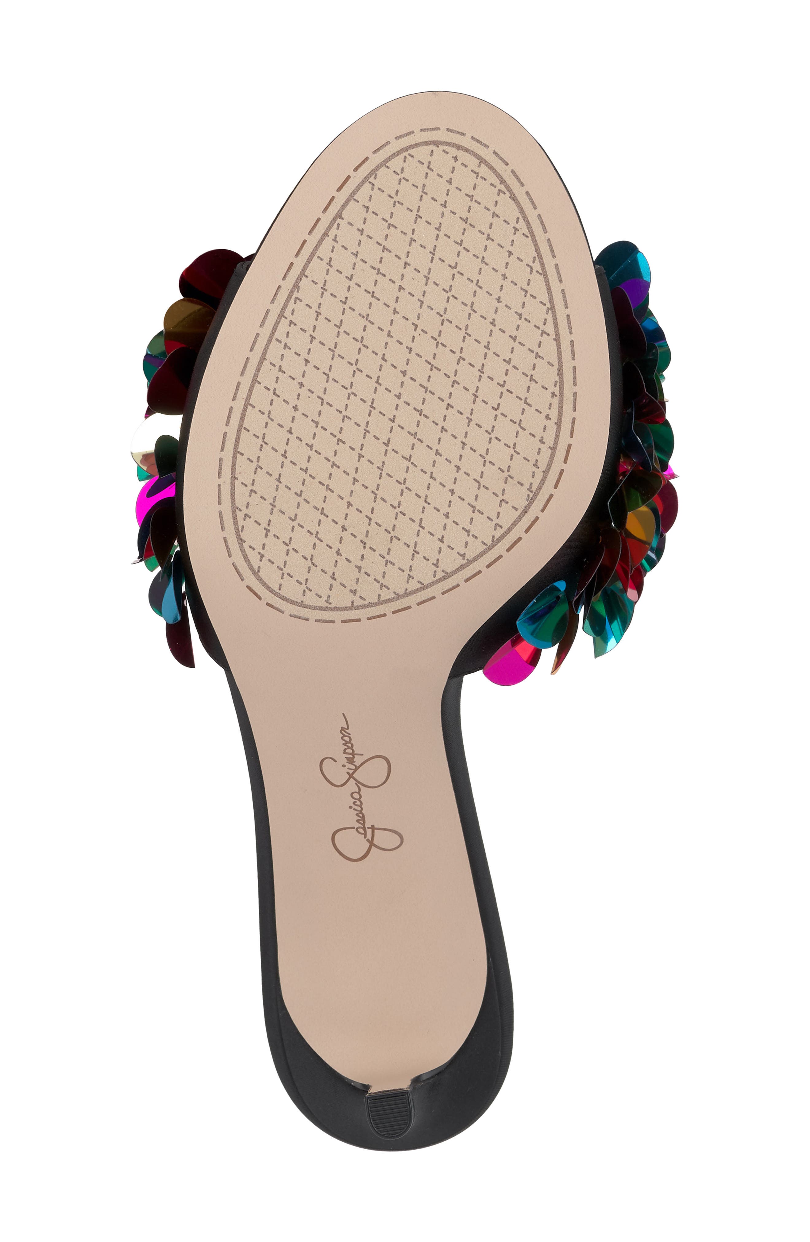 Jessica Simpson Palora Slide Sandal, Alternate, color, Black