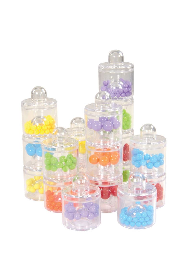 Sound and Sort Stackers - Set of 18, Alternate, color, Multicolor