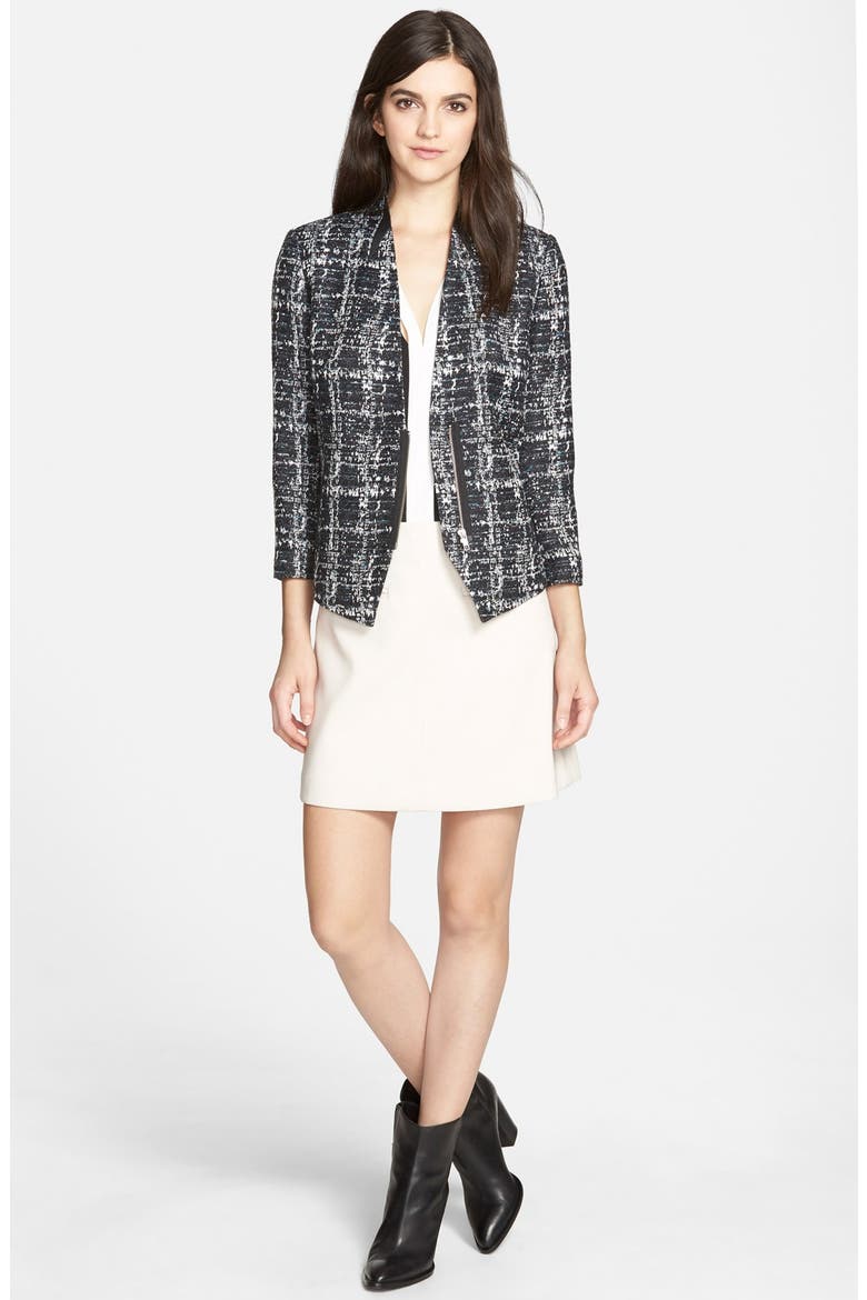 A-Line Pocket Skirt, Alternate, color, WHITE VAPOR