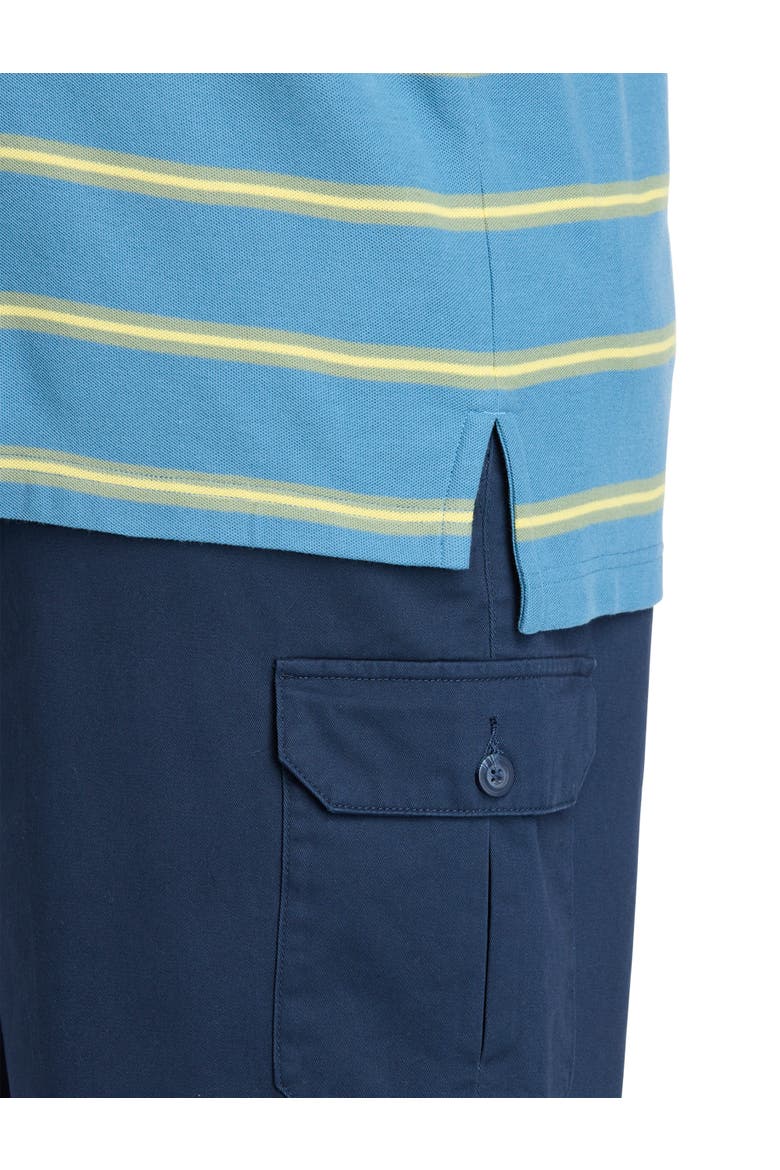 Big & Tall Multi-Stripe Polo Shirt V2, Alternate, color, COPEN BLUE MULTI