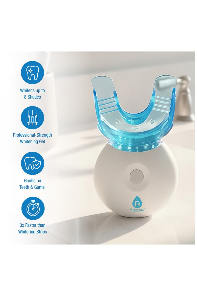 PureWhite LED Whitening Treatment Kit, Alternate, color, WHITE