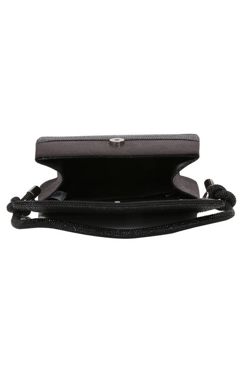 Berness Rhinestone Shoulder Bag In Black