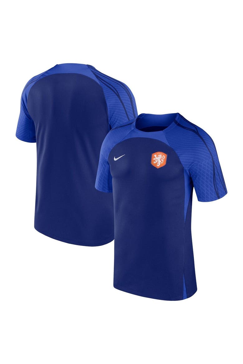 Men's Nike Blue Netherlands National Team 2022 Strike Training Top, Main, color, Blue