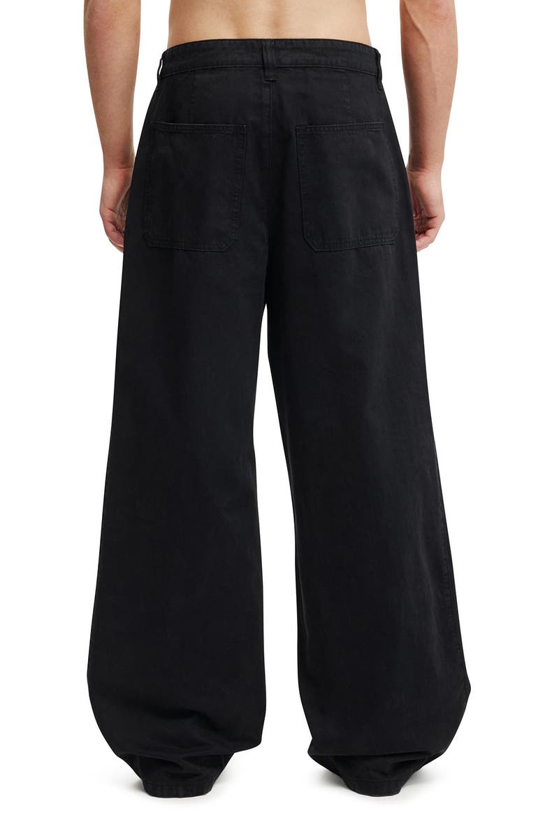 Cotton On Men's Super Baggy Pant, Alternate, color, Black