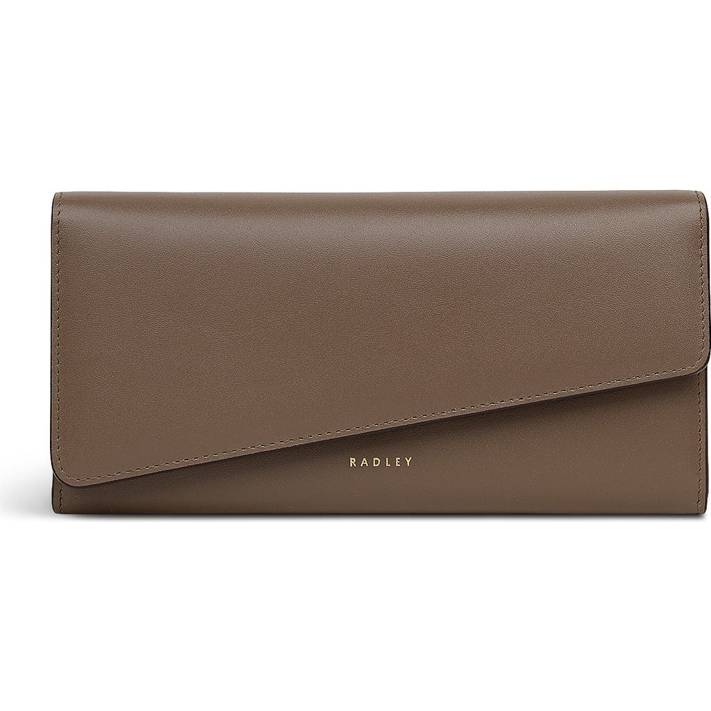 Radley The Kensal Large Flapover Wallet In Brown