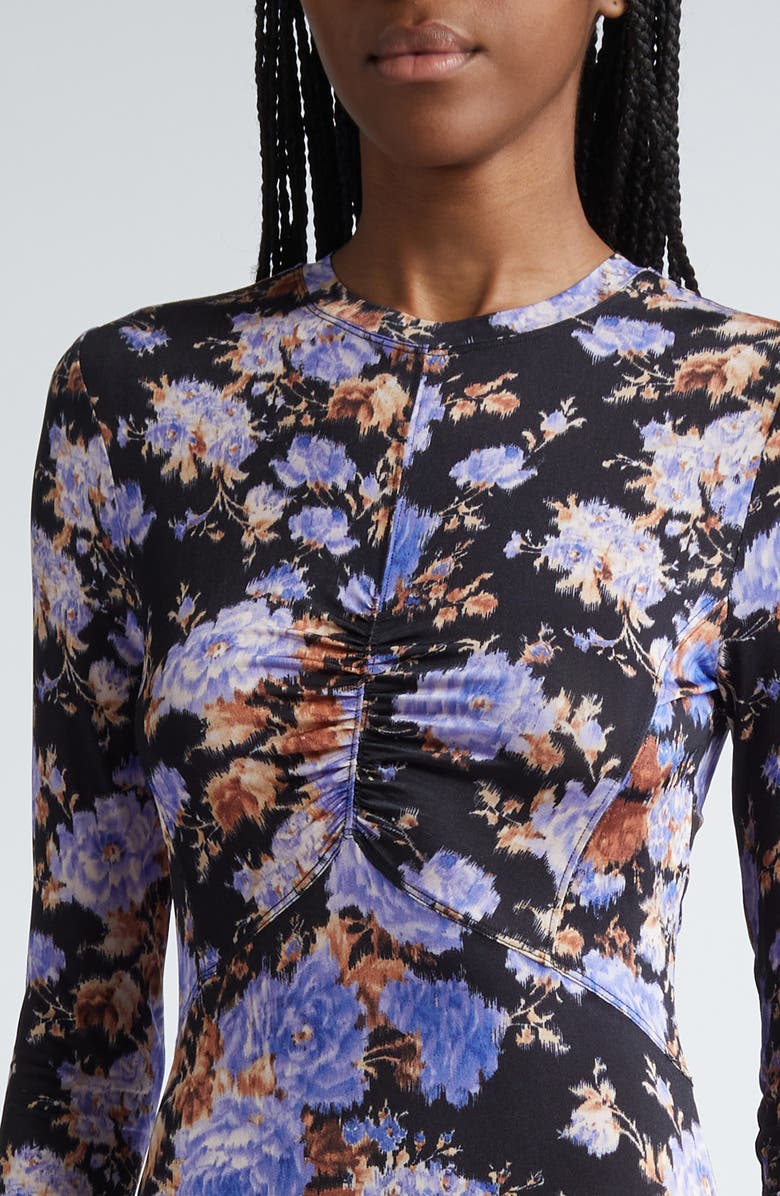 Ulla Johnson Naia Floral Long Sleeve Maxi Dress, Alternate, color,