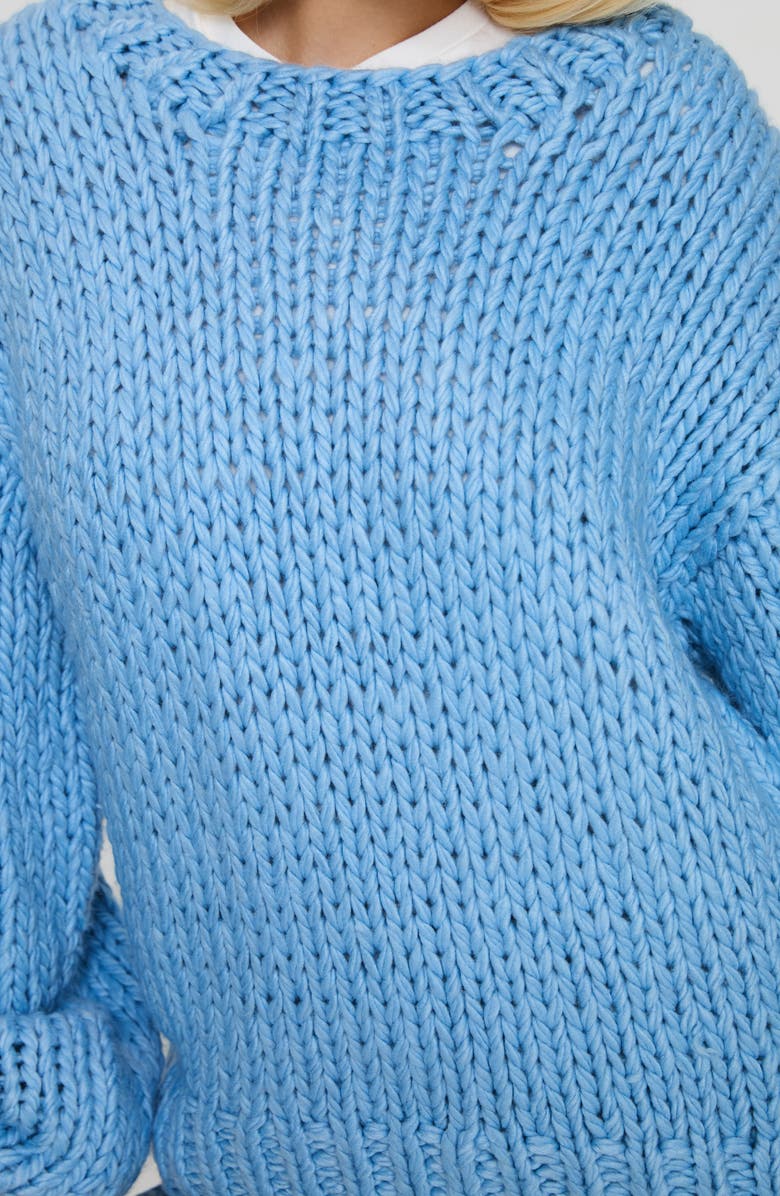 Princess Polly Arrowtown Chunky Balloon Sleeve Sweater, Alternate, color, 