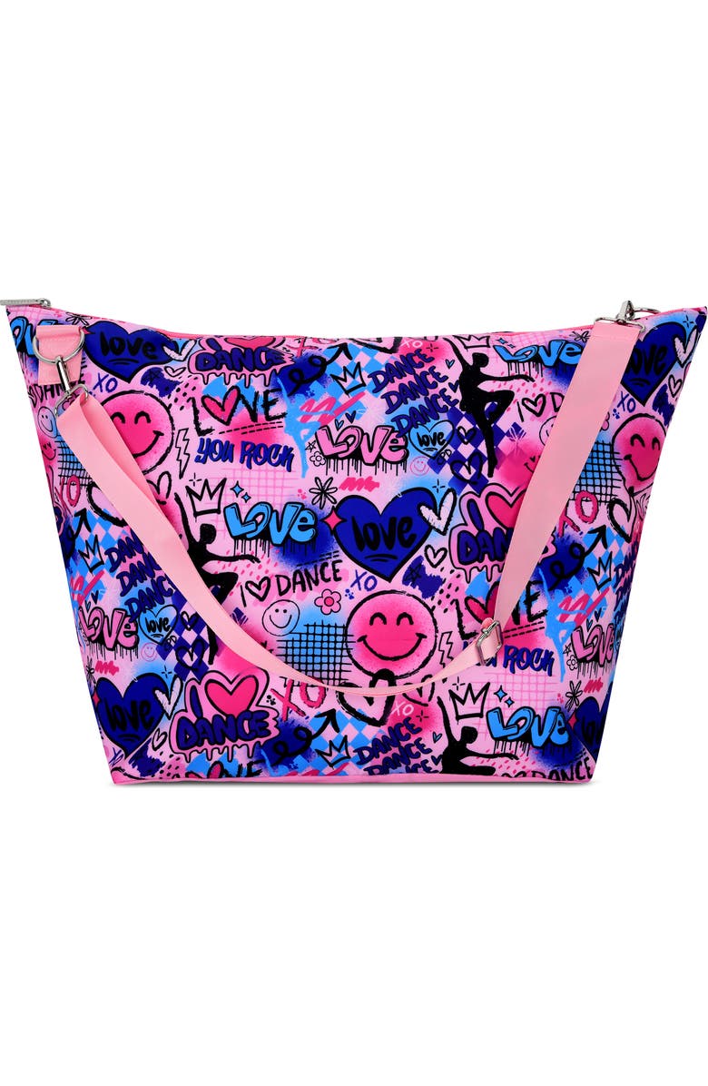 Iscream Kids' Corey Paige Dance Weekender Bag, Main, color, Pink Multi