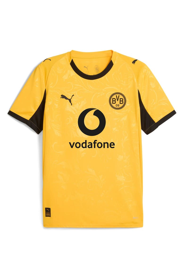 Men's Puma  Yellow Borussia Dortmund 2025/26 Cup Replica Jersey, Alternate, color, Yellow
