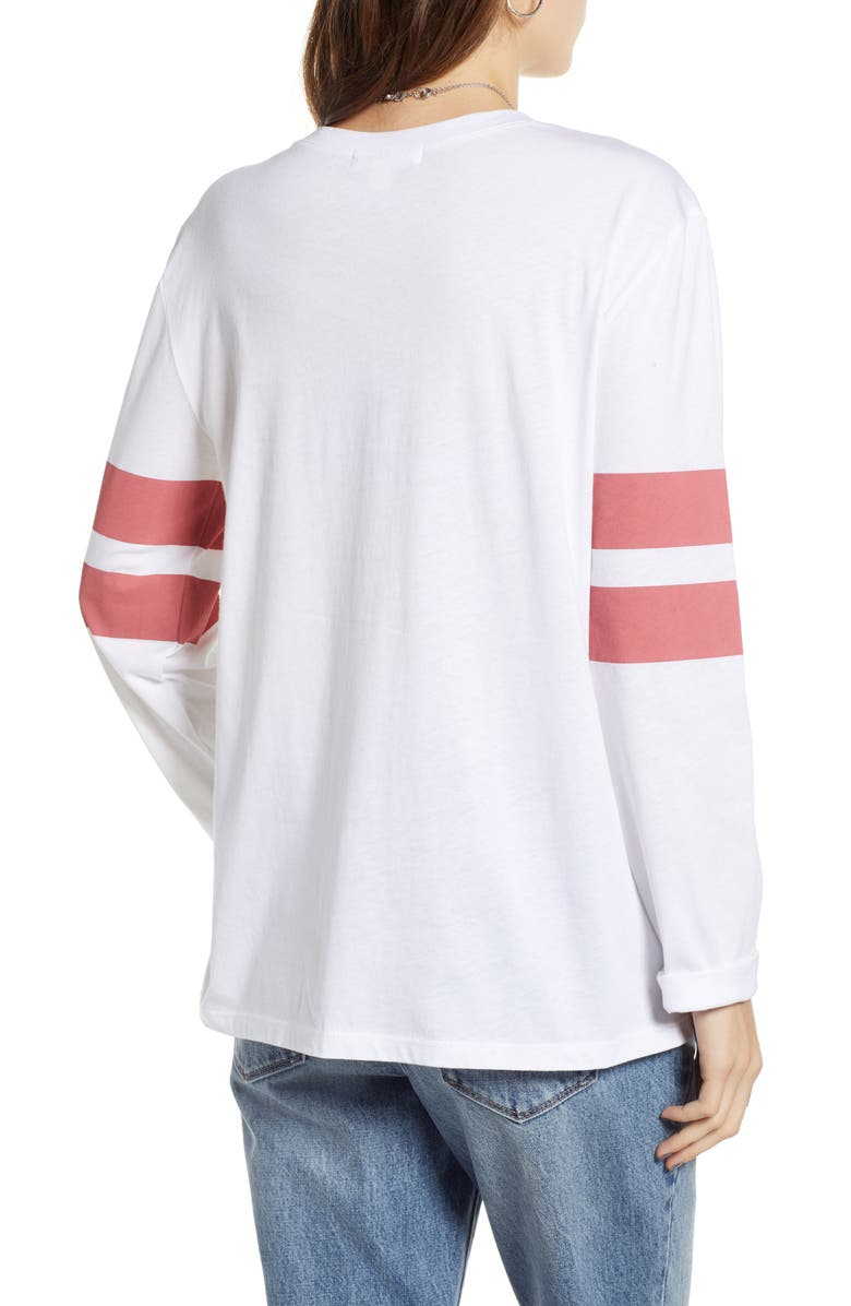 Treasure & Bond Varsity Stripe Tee, Alternate, color, 