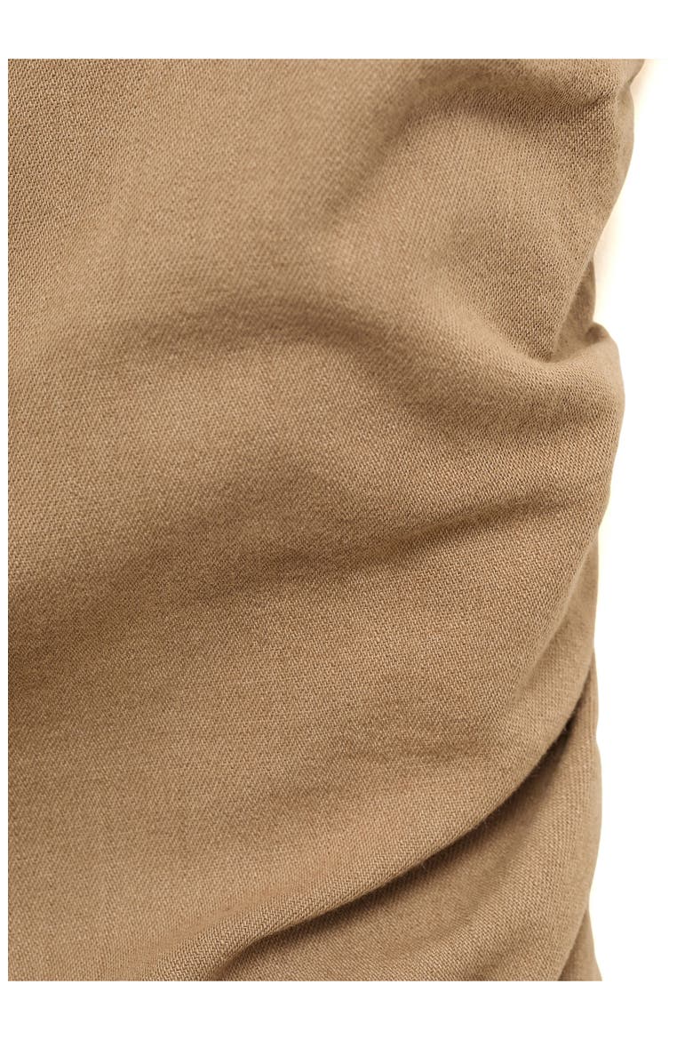 Crossback Cotton & Linen Top, Alternate, color, SAND