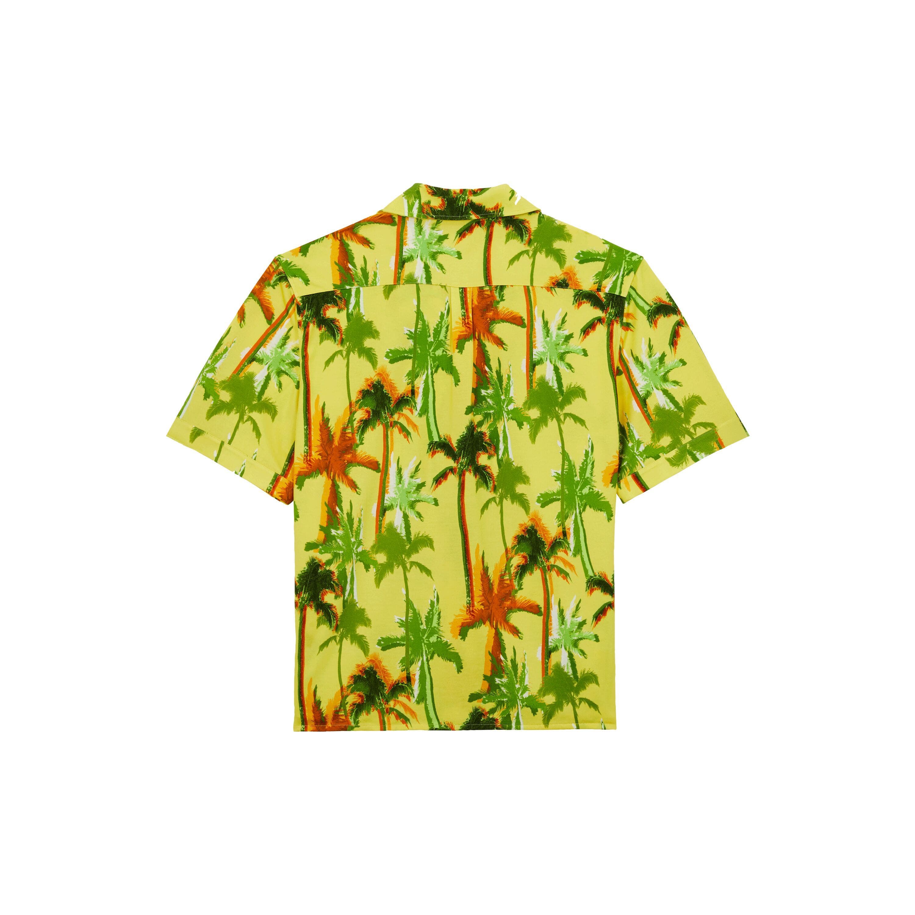 Cotton Shirt Palms Offset - image 2