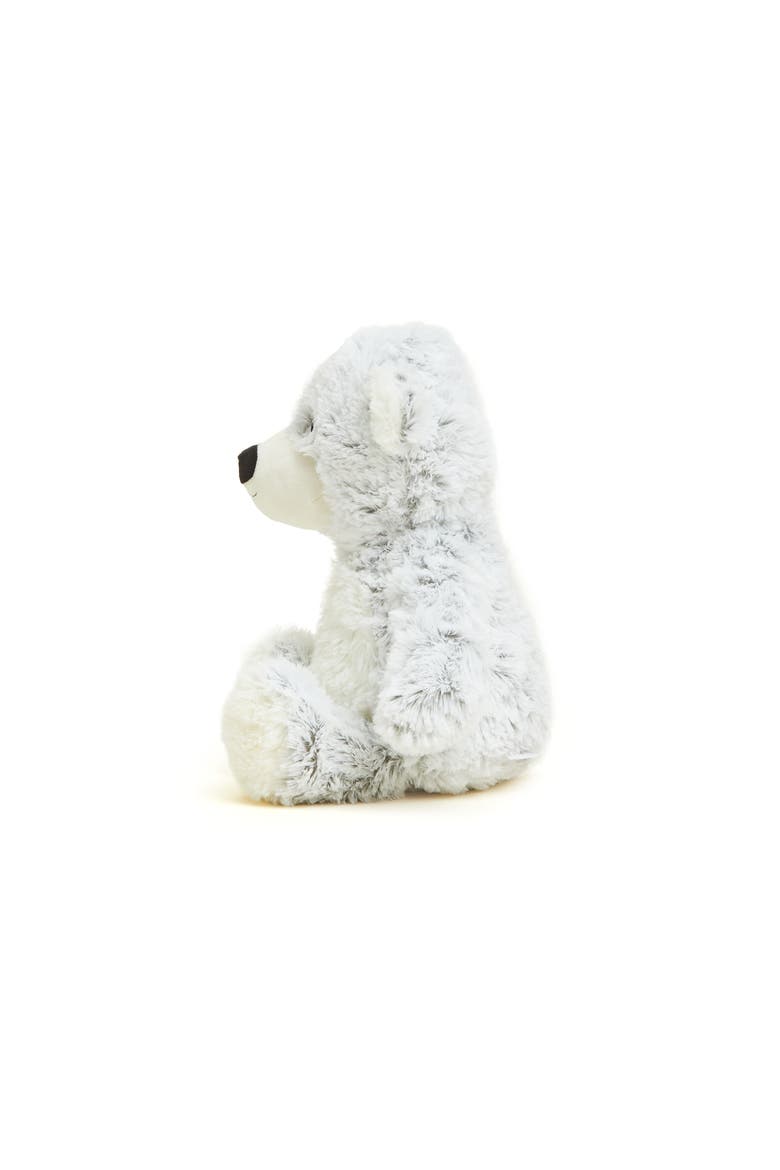 Marshmallow Gray Bear Plush Toy, Alternate, color, Light Gray