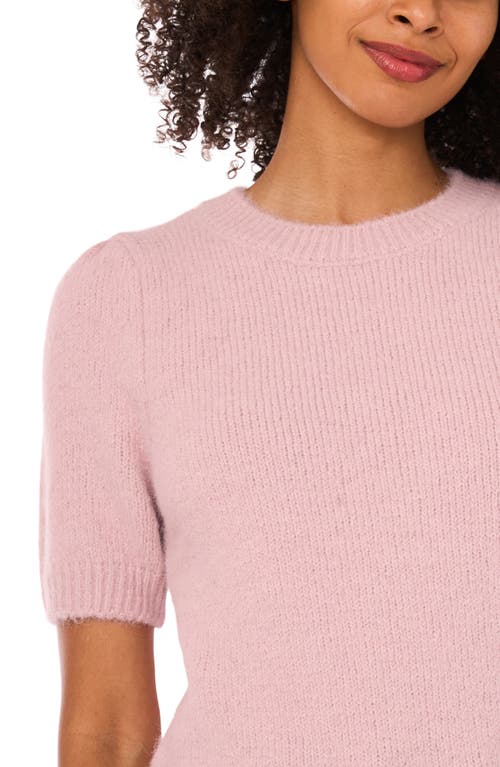 Cece Knit Crewneck Sweater In Blue