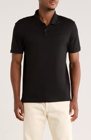 Calvin Klein Liquid Touch Interlock Cotton Polo