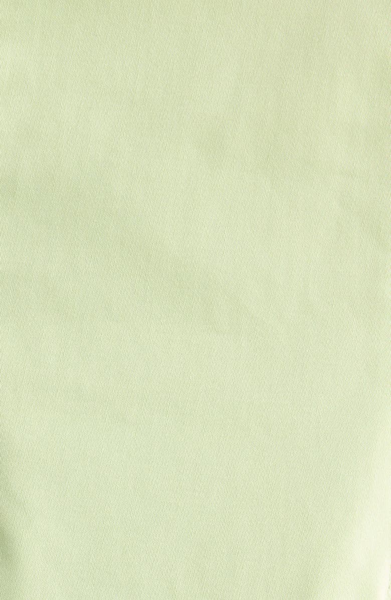 Anne Klein Tie Waist Sleeveless Stretch Poplin Maxi Dress, Alternate, color, Cool Sage