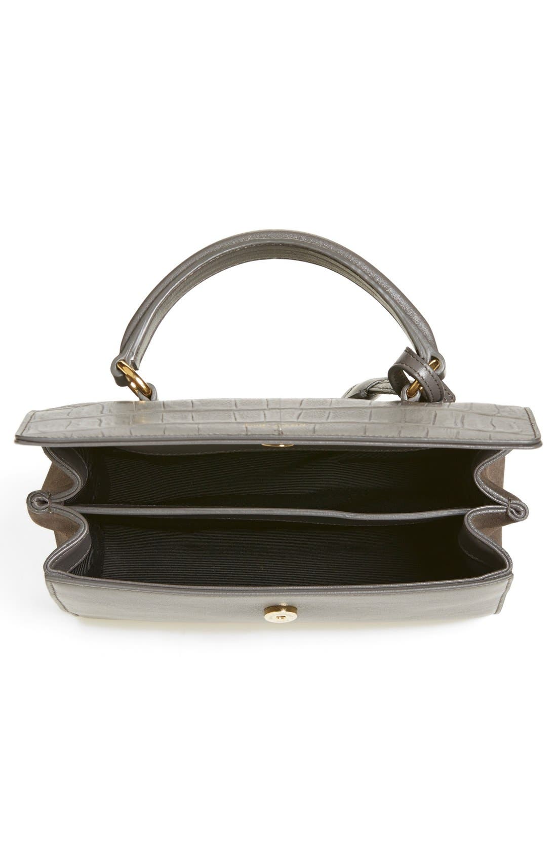 'Moujik' Leather Satchel, Alternate, color, EARTH