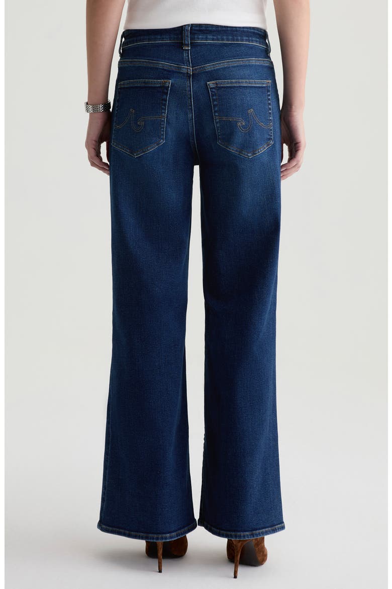 Saige High Waist Wide Leg Jeans, Alternate, color, OUTSPOKEN