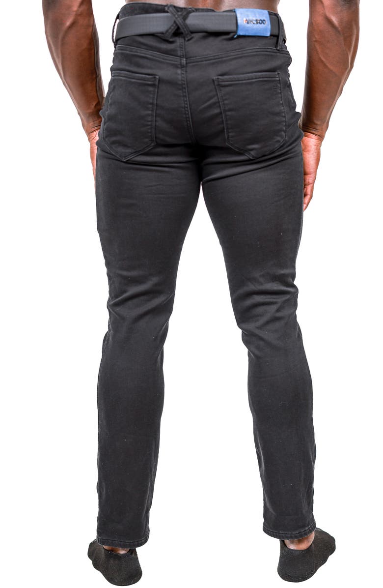 Maceoo Marthyr Stretch Skinny Jeans, Alternate, color, Black