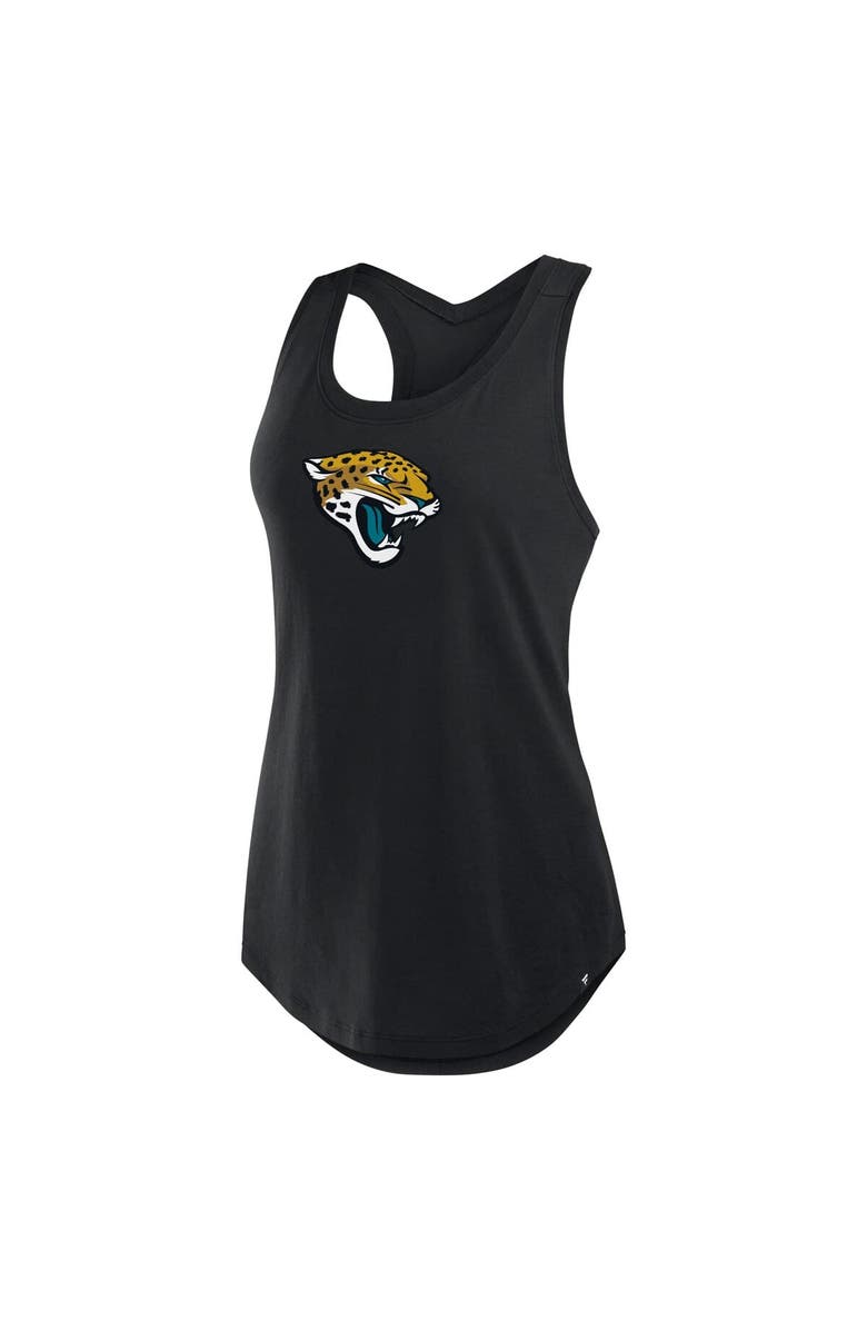 FANATICS Women's Fanatics Black Jacksonville Jaguars Iron Fan Tank Top, Alternate, color, Black