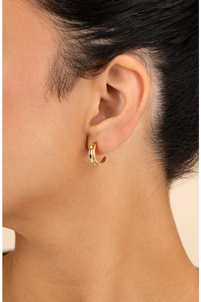 Melissa Hoop Earrings, Alternate, color, GOLD