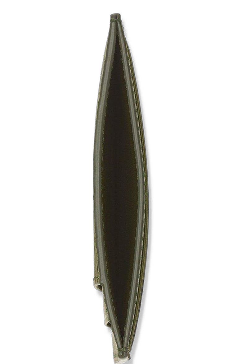 Aren Card Case in Visetos, Alternate, color, Green