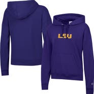 Champion Women's Champion Purple LSU Tigers Powerblend Fleece Hoodie