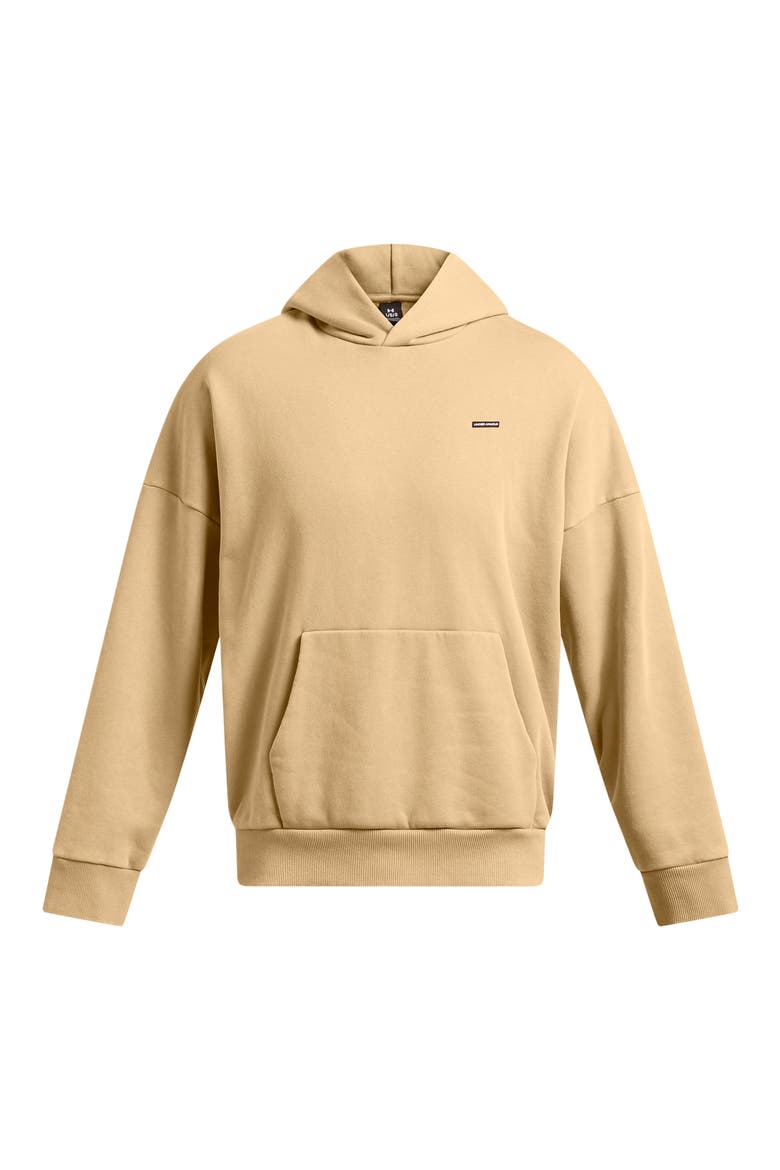 Icon Heavyweight Fleece Pullolver Hoodie, Alternate, color, CAMEL