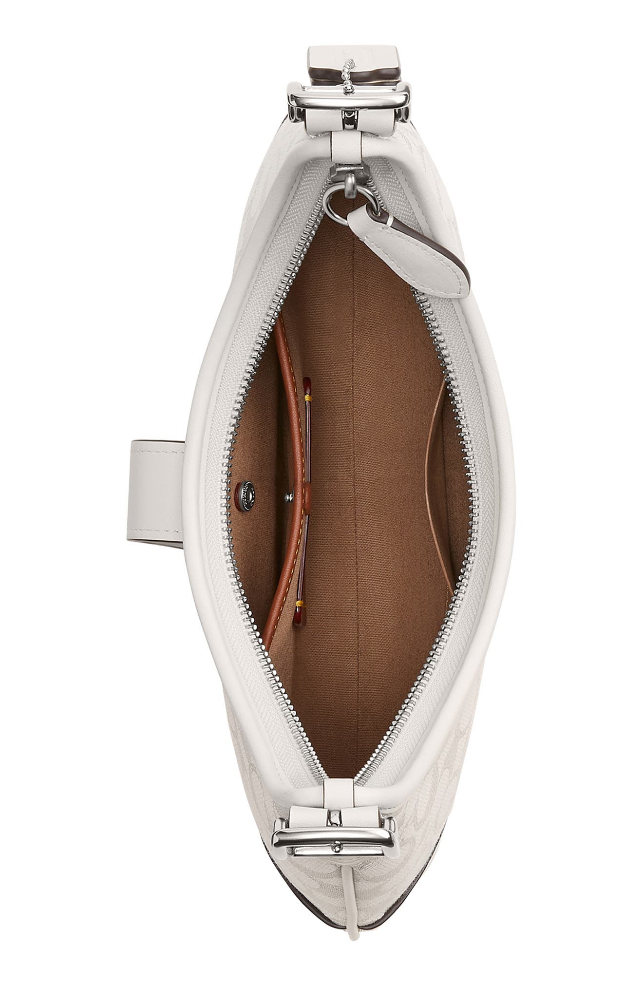 COACH Hamptons Signature Jacquard Hobo Bag, Alternate, color, 