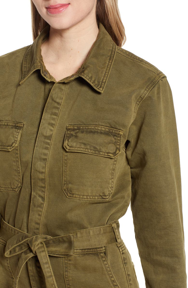 BLANKNYC Belted Utility Romper, Alternate, color, 